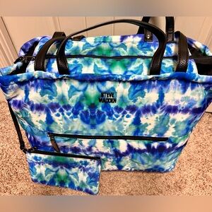 Blue Tie Dye Steve Madden Weekender Bag!